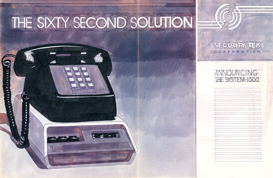 Security Tek brochure indie spread comp