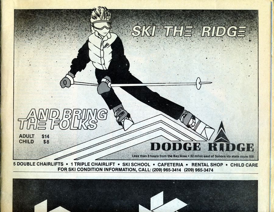 Dodge Ridge comp becomes ad layout